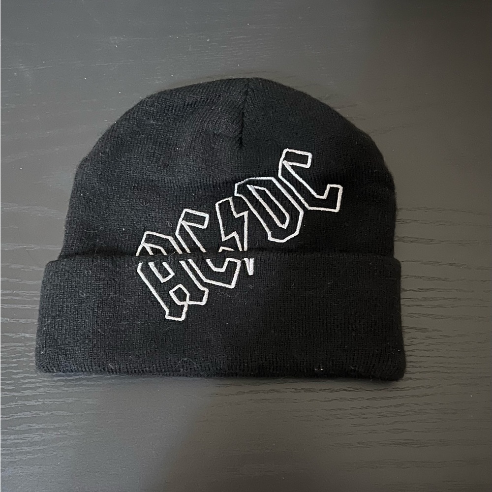 AC/DC Rock Metal Beanie Watch Cap Toboggan Black Men’s Unisex Unique 🤘🎸 Hat